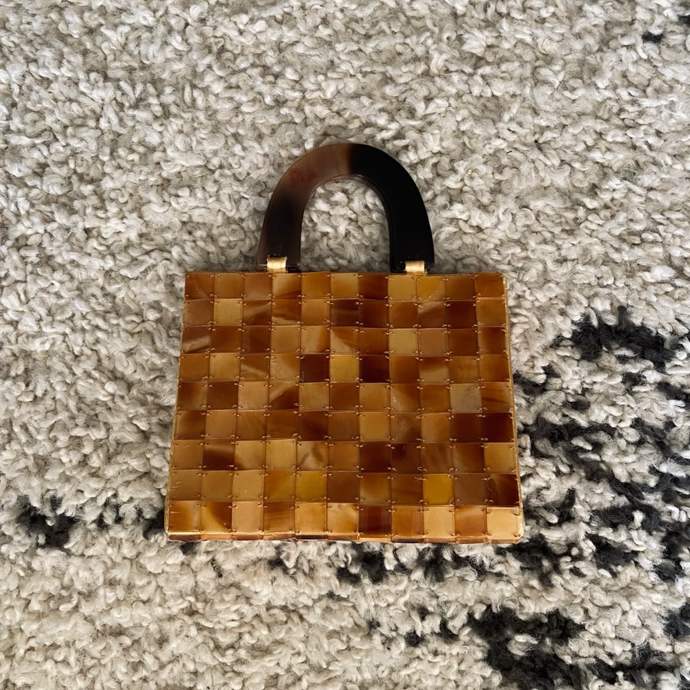 Vintage Top Handle Mini Bag
